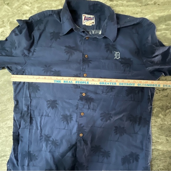 Reyn Spooner Detroit Tigers Hawaiian shirt size XL (C1) - Picture 6 of 8